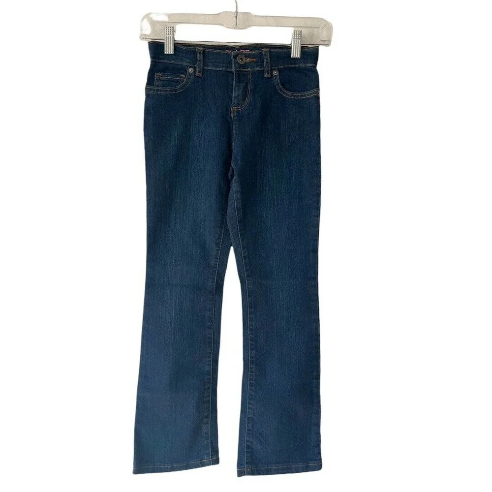 NWT The Children’s Place Medium Wash Super Skinny Jeans Adjustable Waist Size 8